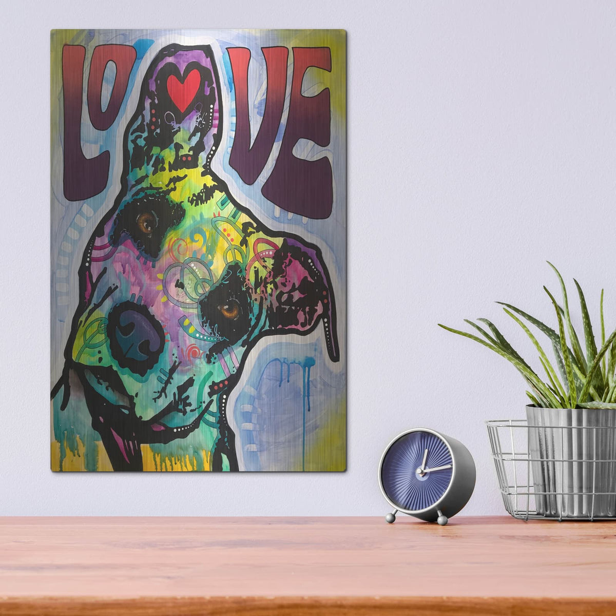 'Love and Trust' by Dean Russo – Metal Wall Art, 12x16 room view