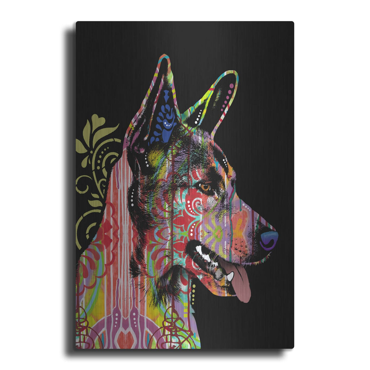 'Love Is Here' by Dean Russo – Metal Wall Art