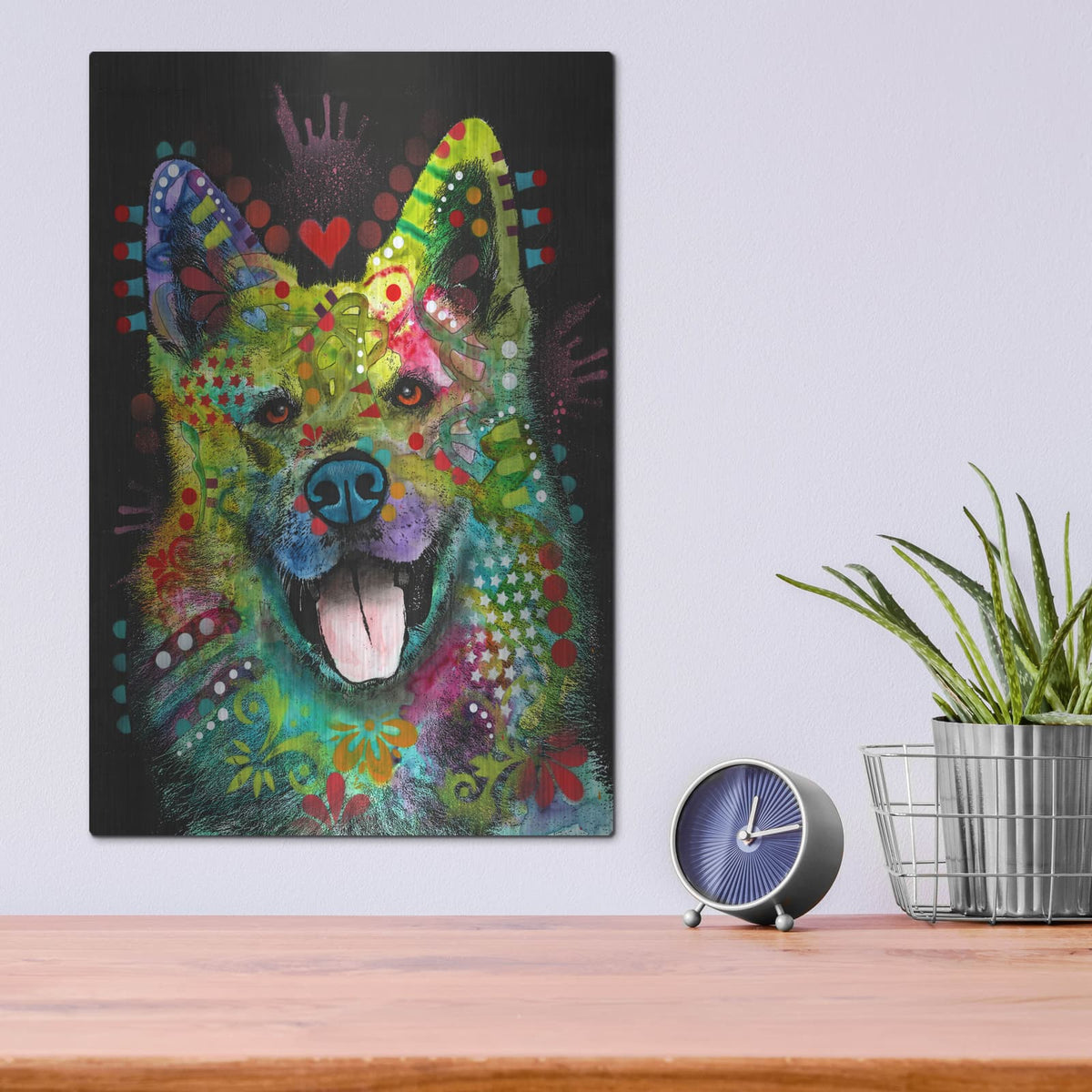 'Love Light' by Dean Russo – Metal Wall Art, 12x16 room view
