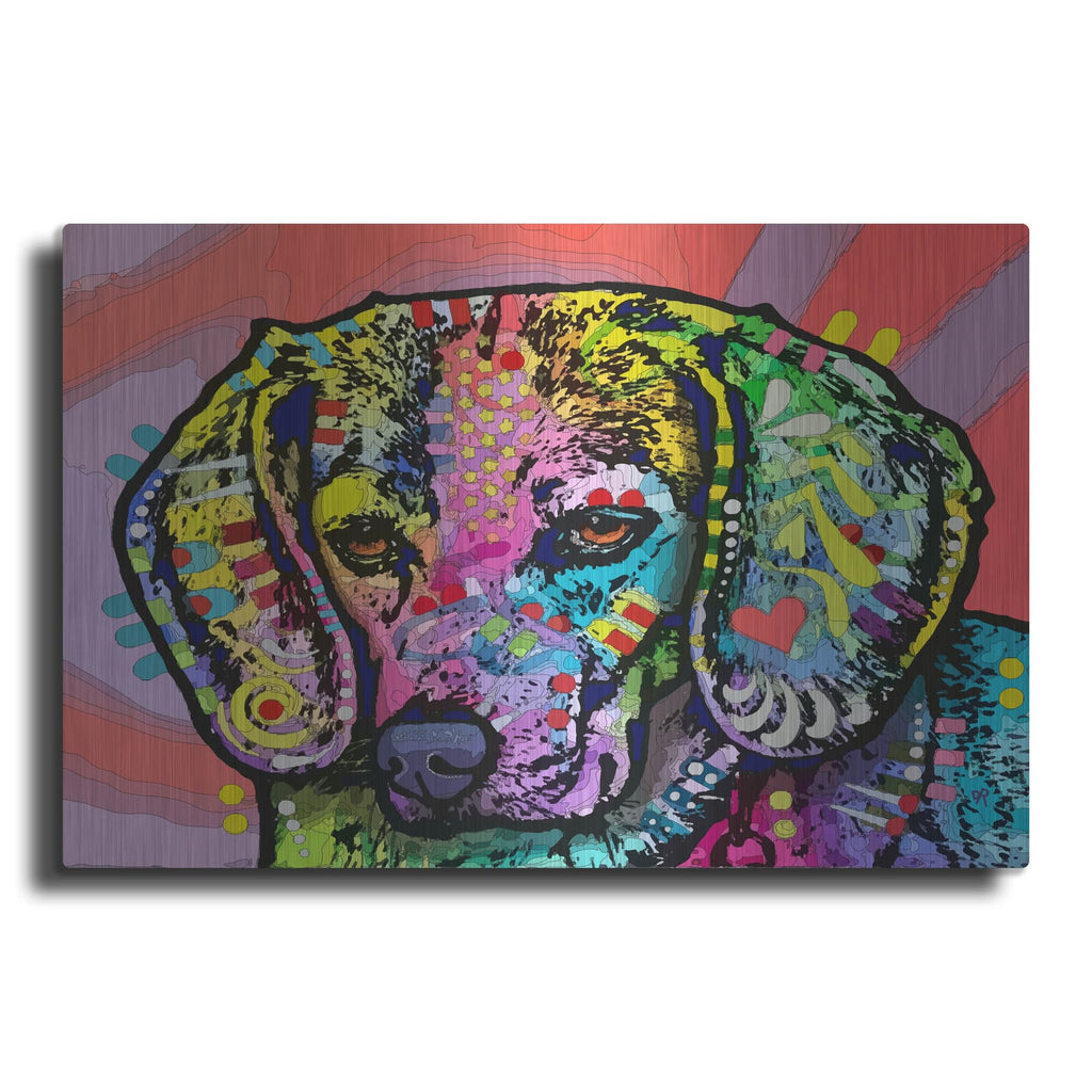 'Magic Beagle' by Dean Russo – Metal Wall Art