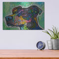 'Poise' by Dean Russo – Metal Wall Art, 16x12 room view