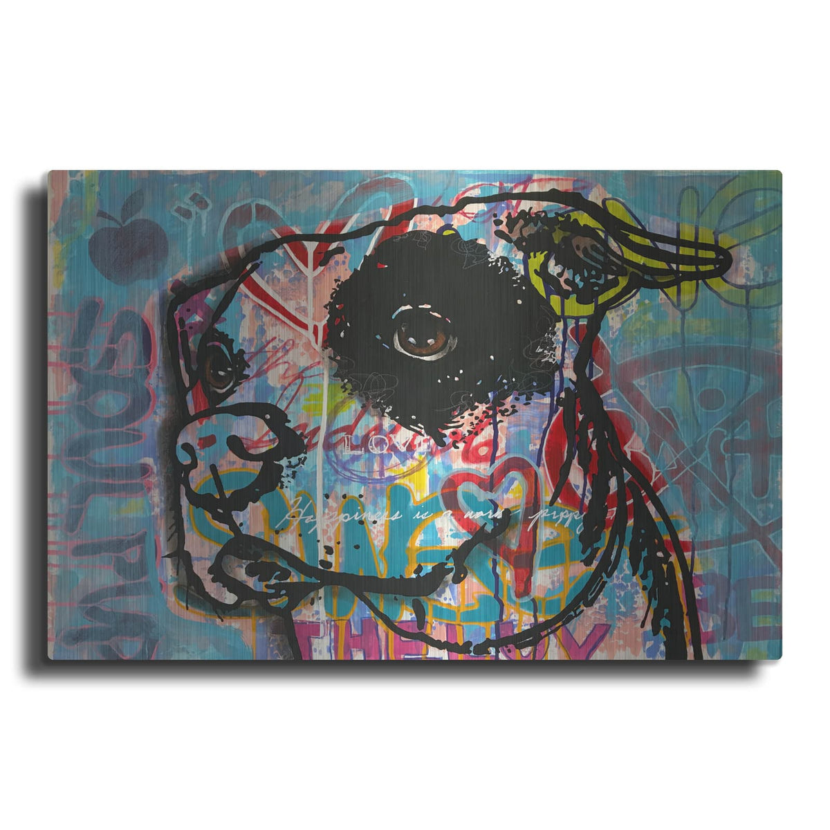 'Soul Pup' by Dean Russo – Metal Wall Art