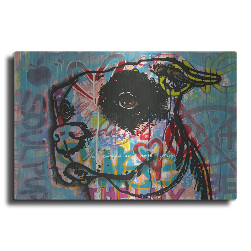 'Soul Pup' by Dean Russo – Metal Wall Art
