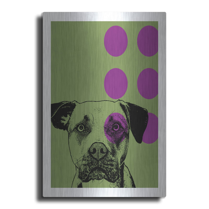 'Spot Green' by Dean Russo – Metal Wall Art