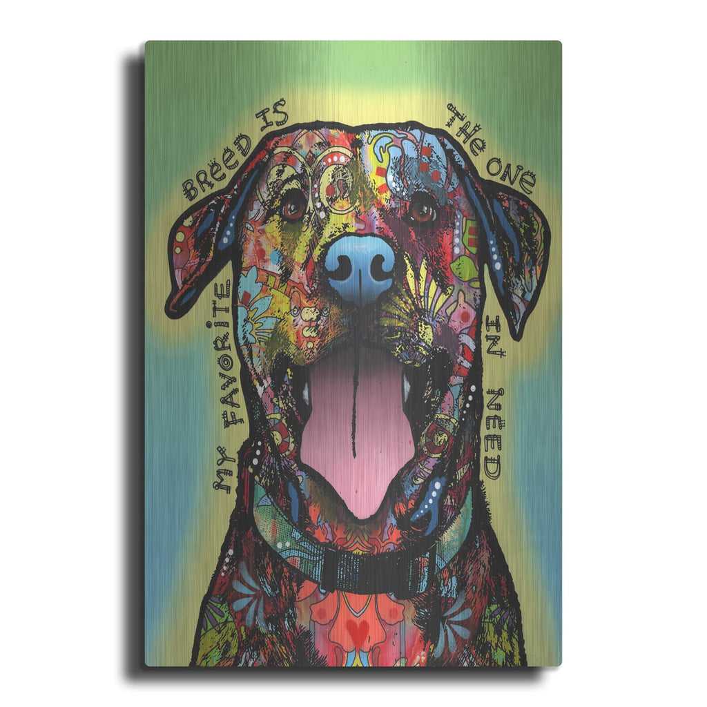 'The One In Need' by Dean Russo – Metal Wall Art