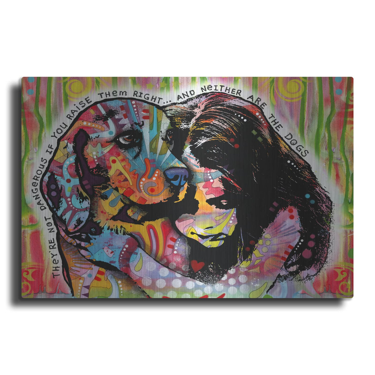 'They're Not Dangerous' by Dean Russo – Metal Wall Art