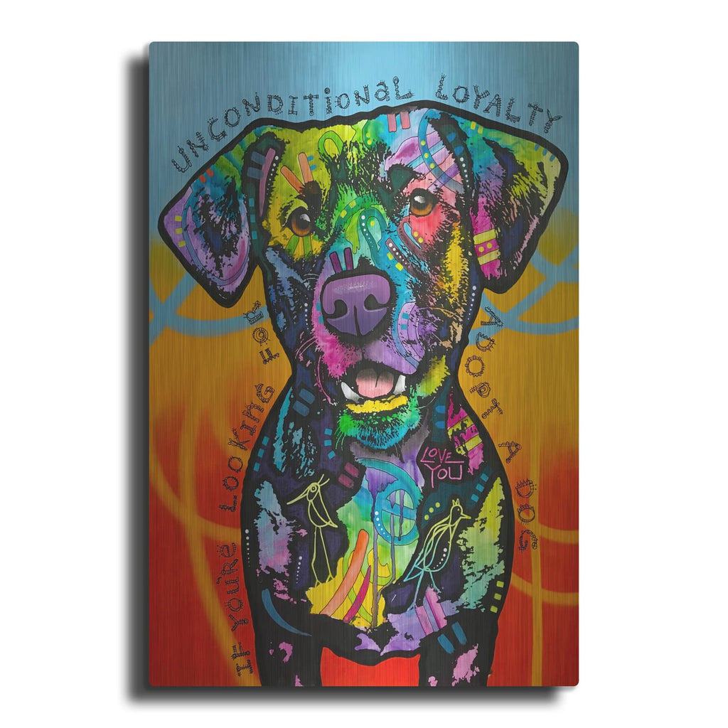 'Unconditional Loyalty' by Dean Russo – Metal Wall Art