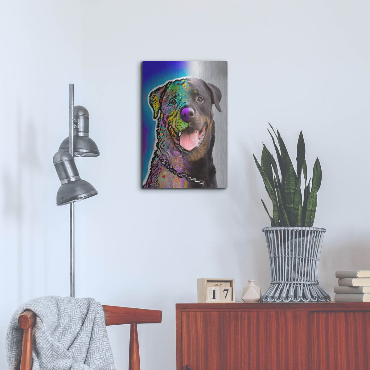 '11 Final Take' by Dean Russo – Metal Wall Art, 16x24 room view