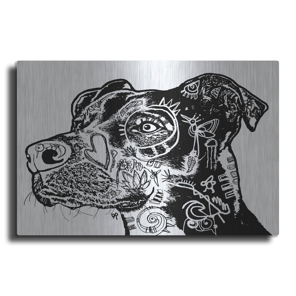 'Bird Dog Scratch' by Dean Russo – Metal Wall Art