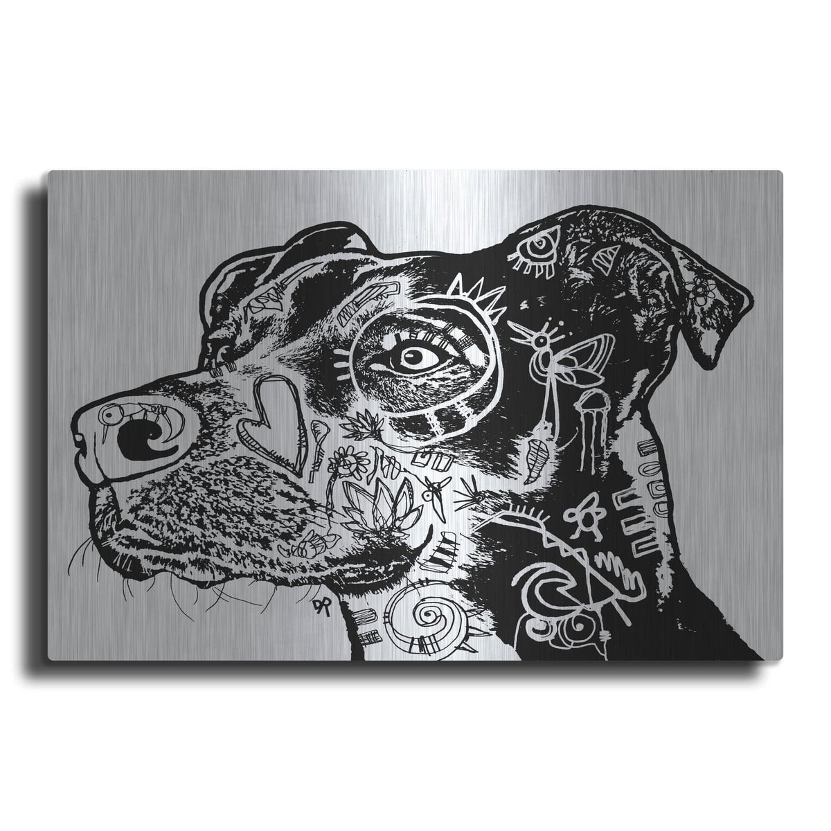 'Bird Dog Scratch' by Dean Russo – Metal Wall Art