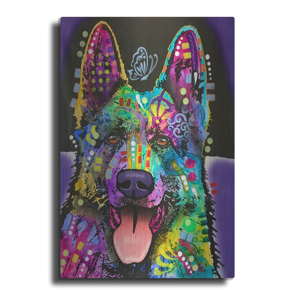 'Butterfly Shepherd' by Dean Russo – Metal Wall Art
