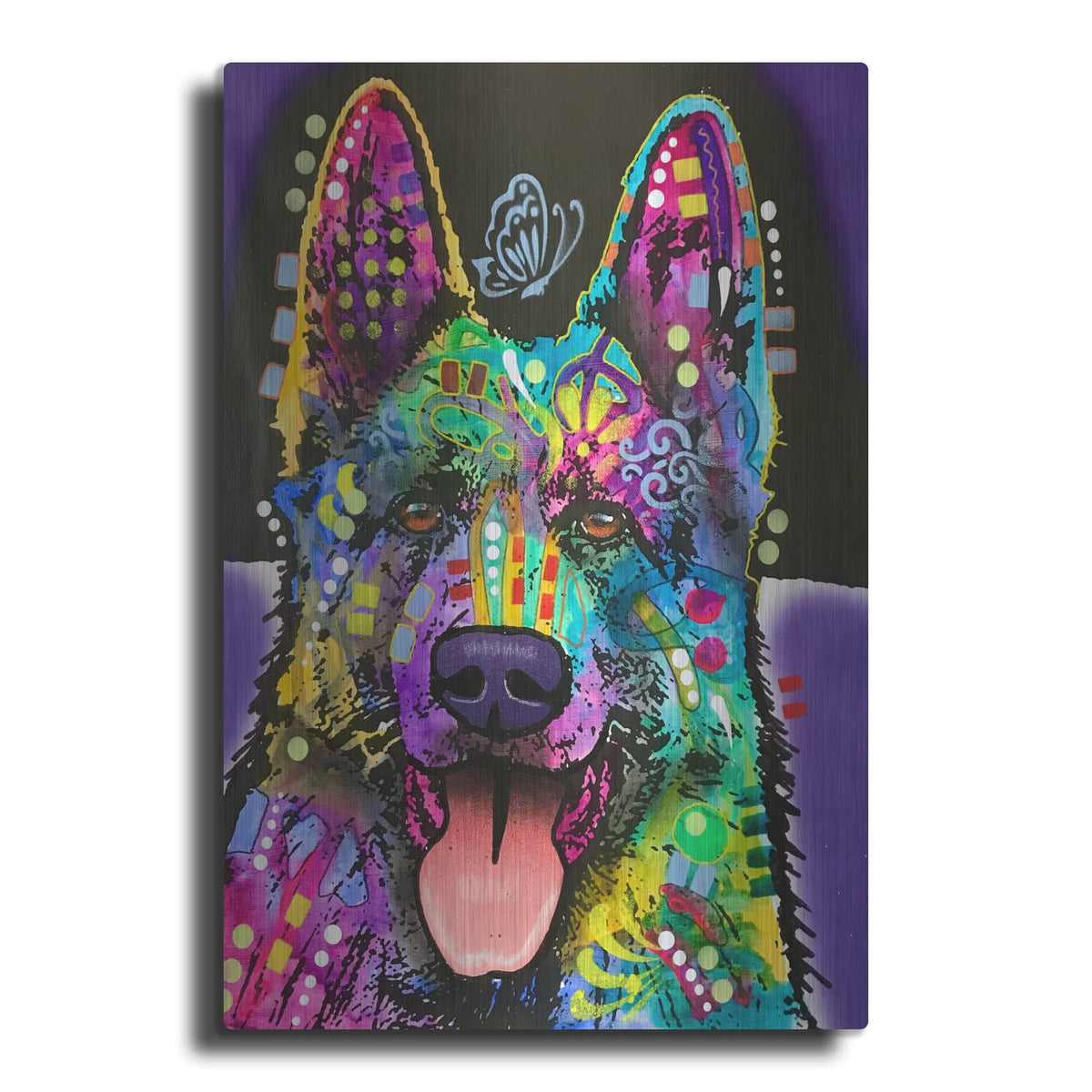 'Butterfly Shepherd' by Dean Russo – Metal Wall Art