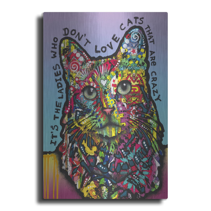 'Crazylady' by Dean Russo – Metal Wall Art