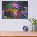 'Expression' by Dean Russo – Metal Wall Art, 16x12 room view