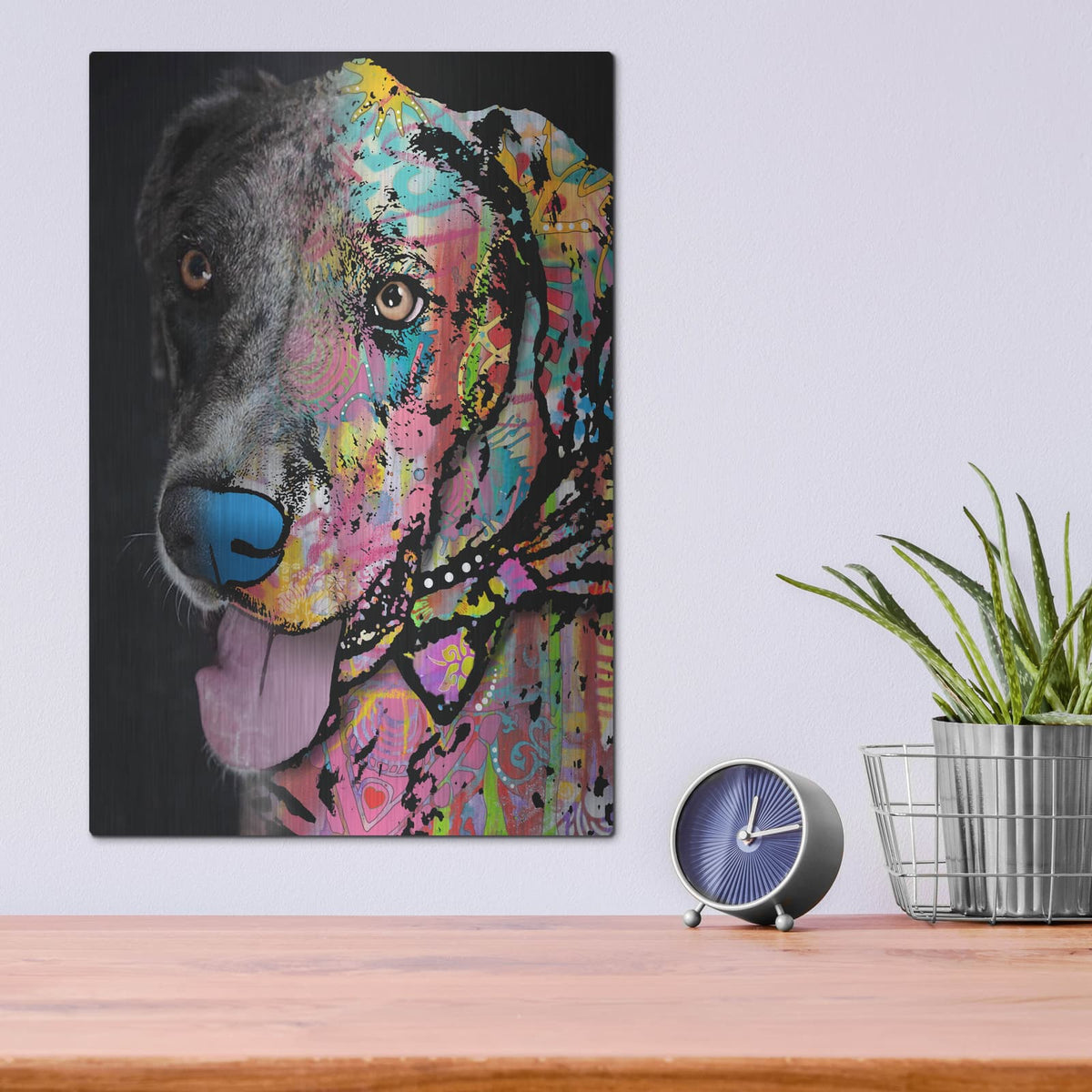 'Julie Beasley_Color' by Dean Russo – Metal Wall Art, 12x16 room view