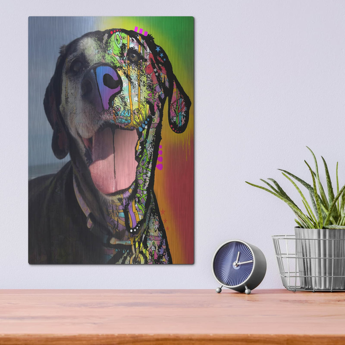 'Michelle King_Harley Lane' by Dean Russo – Metal Wall Art, 12x16 room view