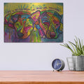 'Together' by Dean Russo – Metal Wall Art, 16x12 room view