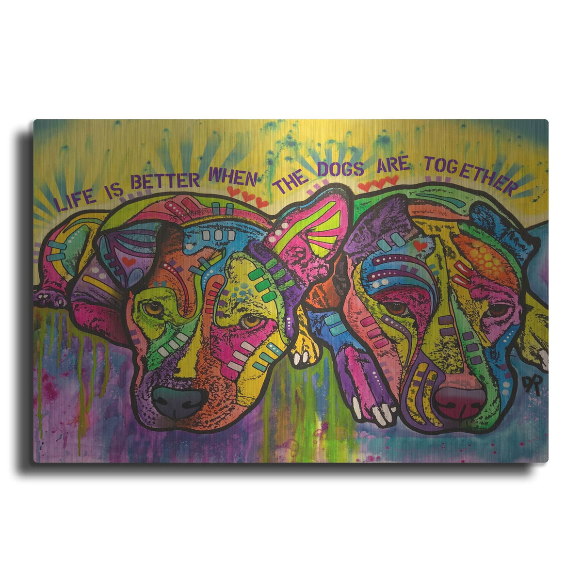 'Together' by Dean Russo – Metal Wall Art