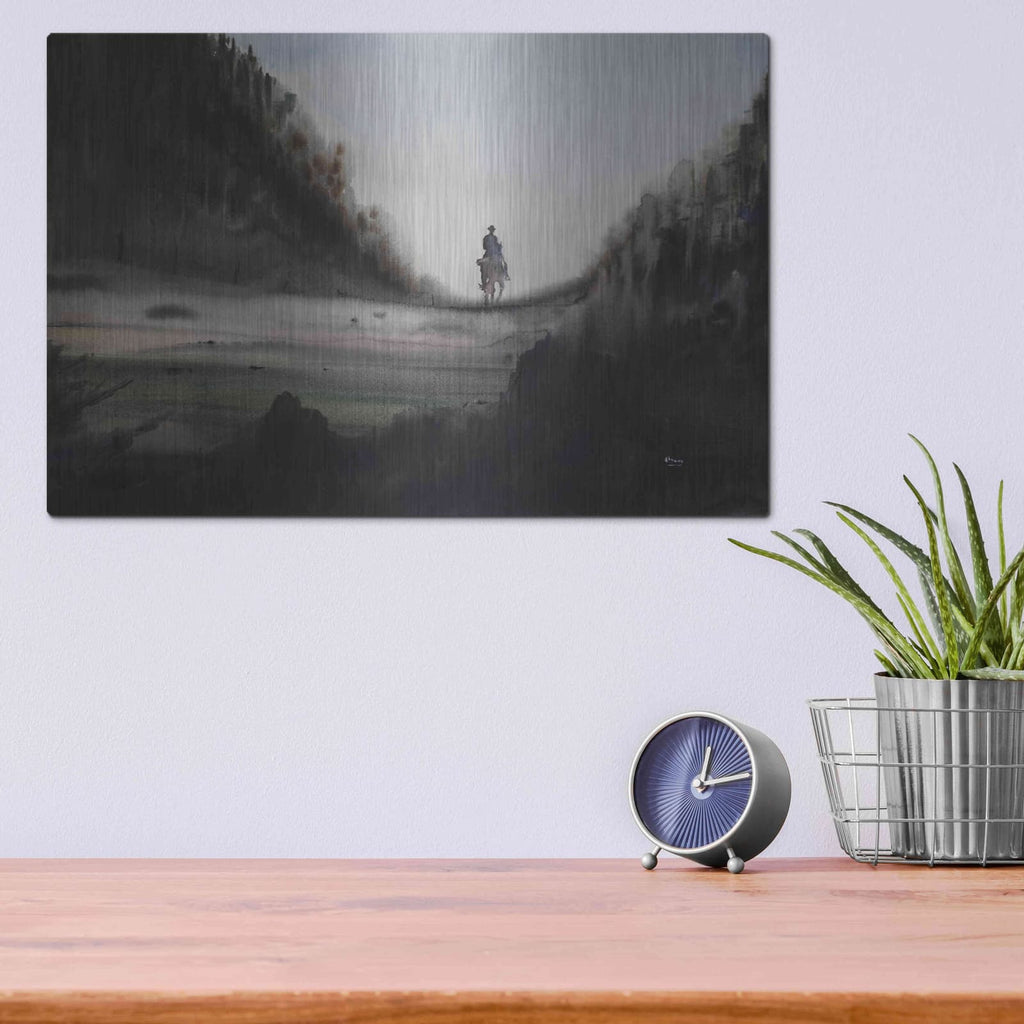 'Desolation' by Oscar Alvarez Pardo – Metal Wall Art, 16x12 room view