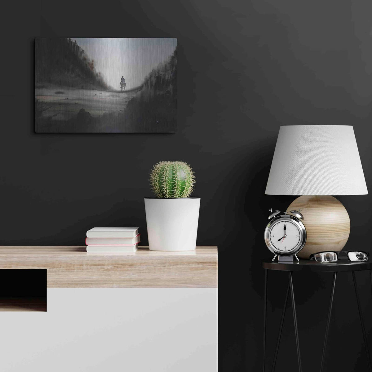 'Desolation' by Oscar Alvarez Pardo – Metal Wall Art, 24x16 room view