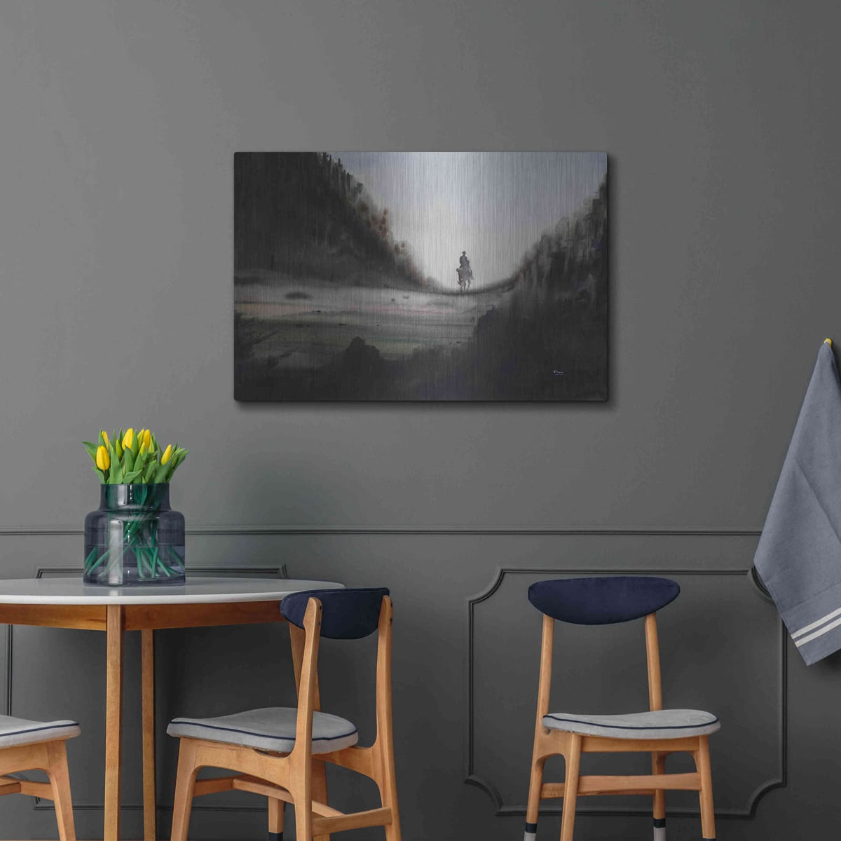 'Desolation' by Oscar Alvarez Pardo – Metal Wall Art, 36x24 room view