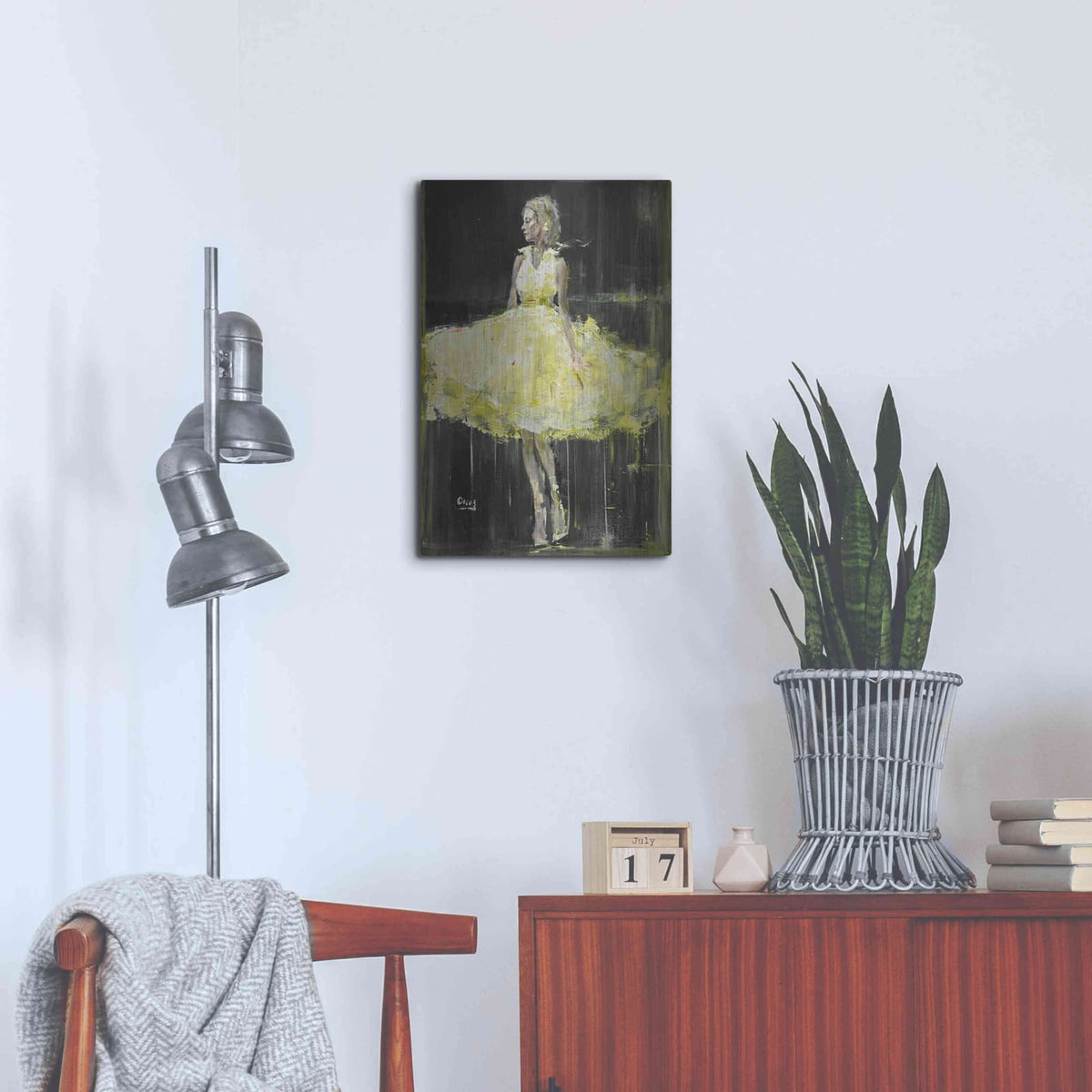 'Night Out' by Oscar Alvarez Pardo – Metal Wall Art, 16x24 room view