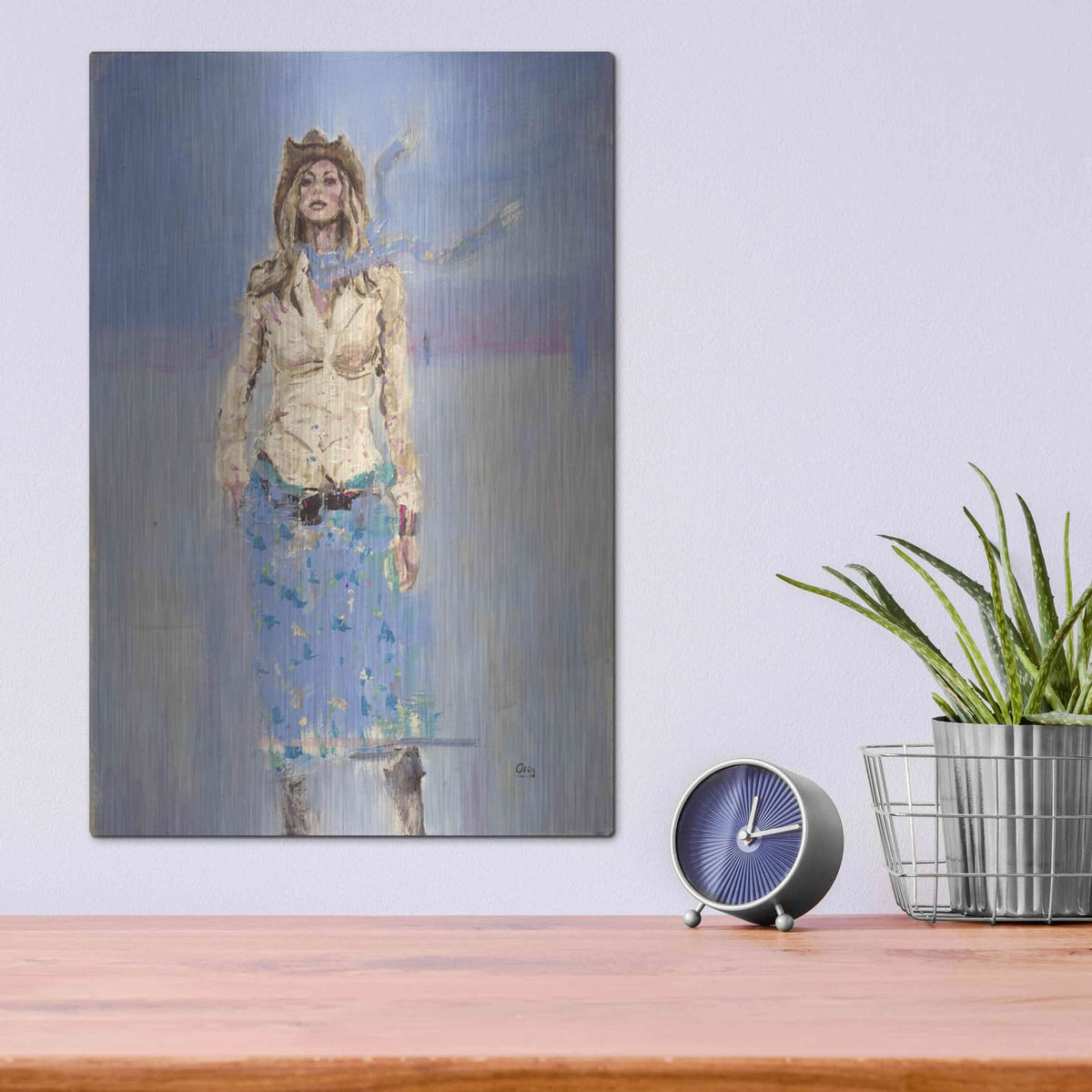 'Dolly' by Oscar Alvarez Pardo – Metal Wall Art, 12x16 room view