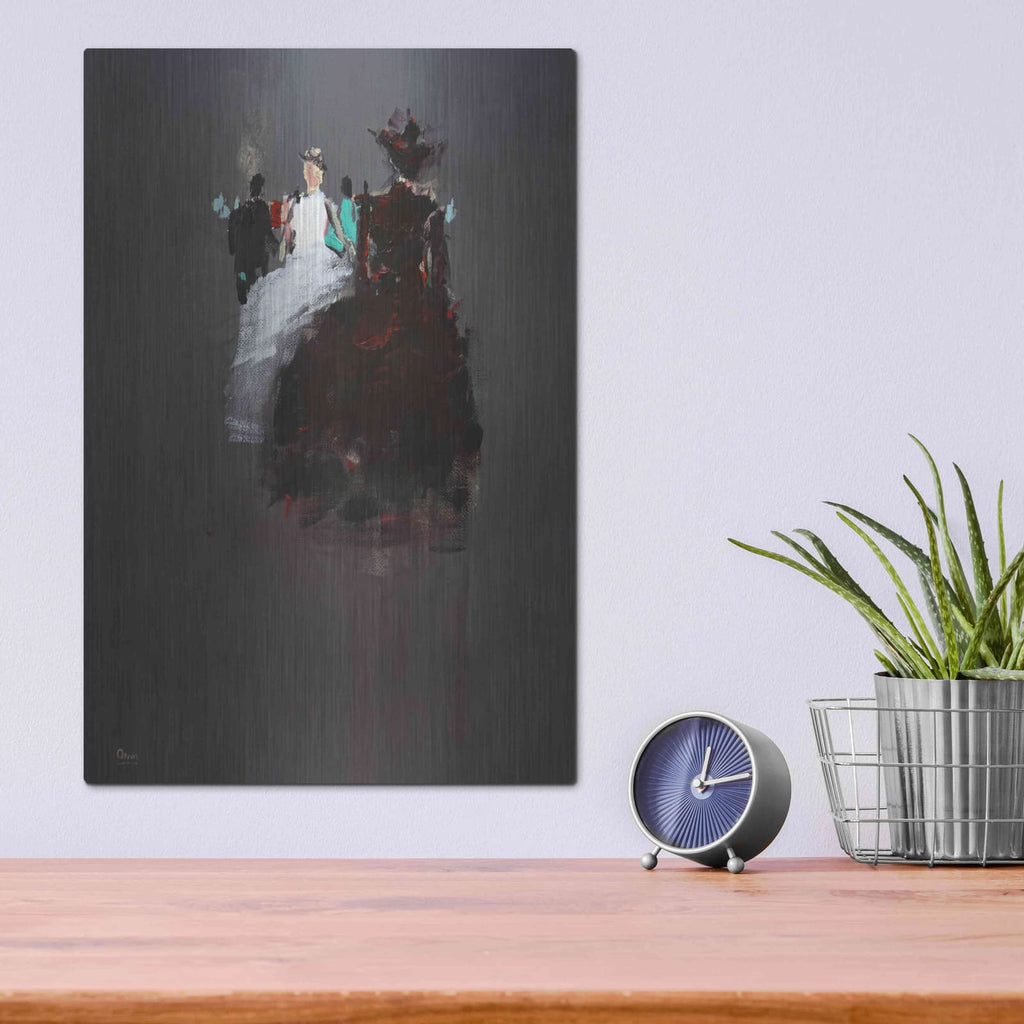 'Gathering' by Oscar Alvarez Pardo – Metal Wall Art, 12x16 room view