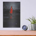 'Noir' by Oscar Alvarez Pardo – Metal Wall Art, 12x16 room view