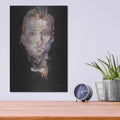 'Portrait 1' by Oscar Alvarez Pardo – Metal Wall Art, 12x16 room view