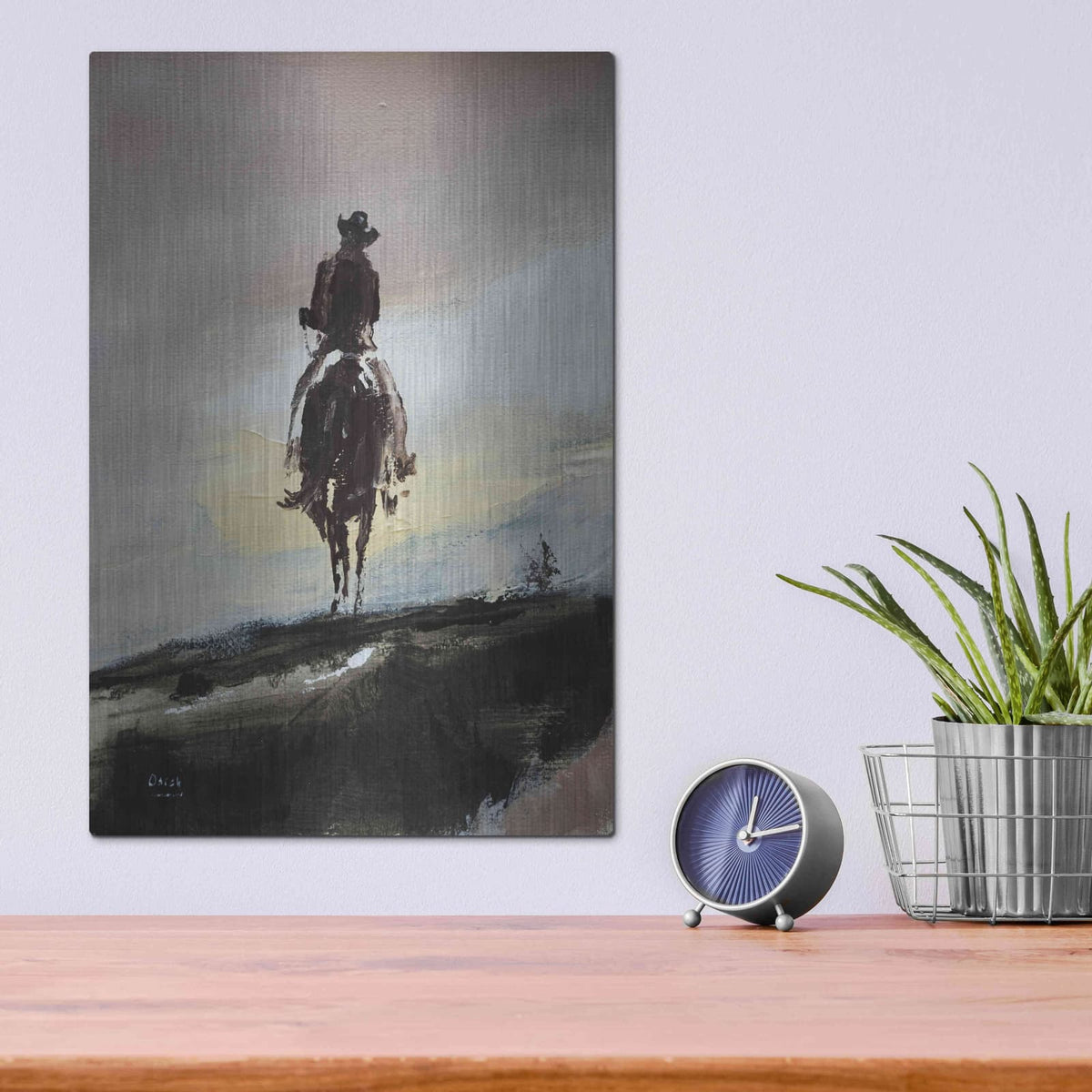 'Mild' by Oscar Alvarez Pardo – Metal Wall Art, 12x16 room view