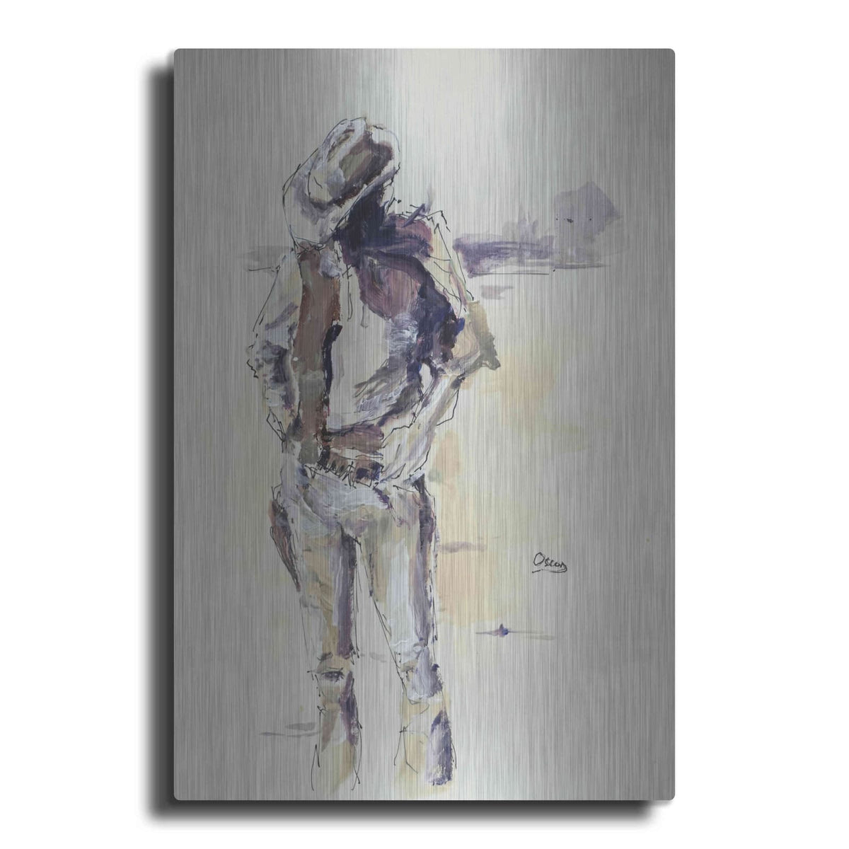 'Sketch' by Oscar Alvarez Pardo – Metal Wall Art