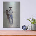 'Lucid' by Oscar Alvarez Pardo – Metal Wall Art, 12x16 room view