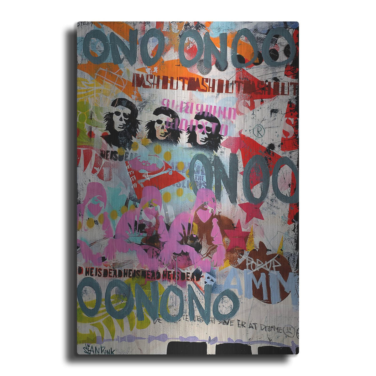 'On' by Incado – Metal Wall Art