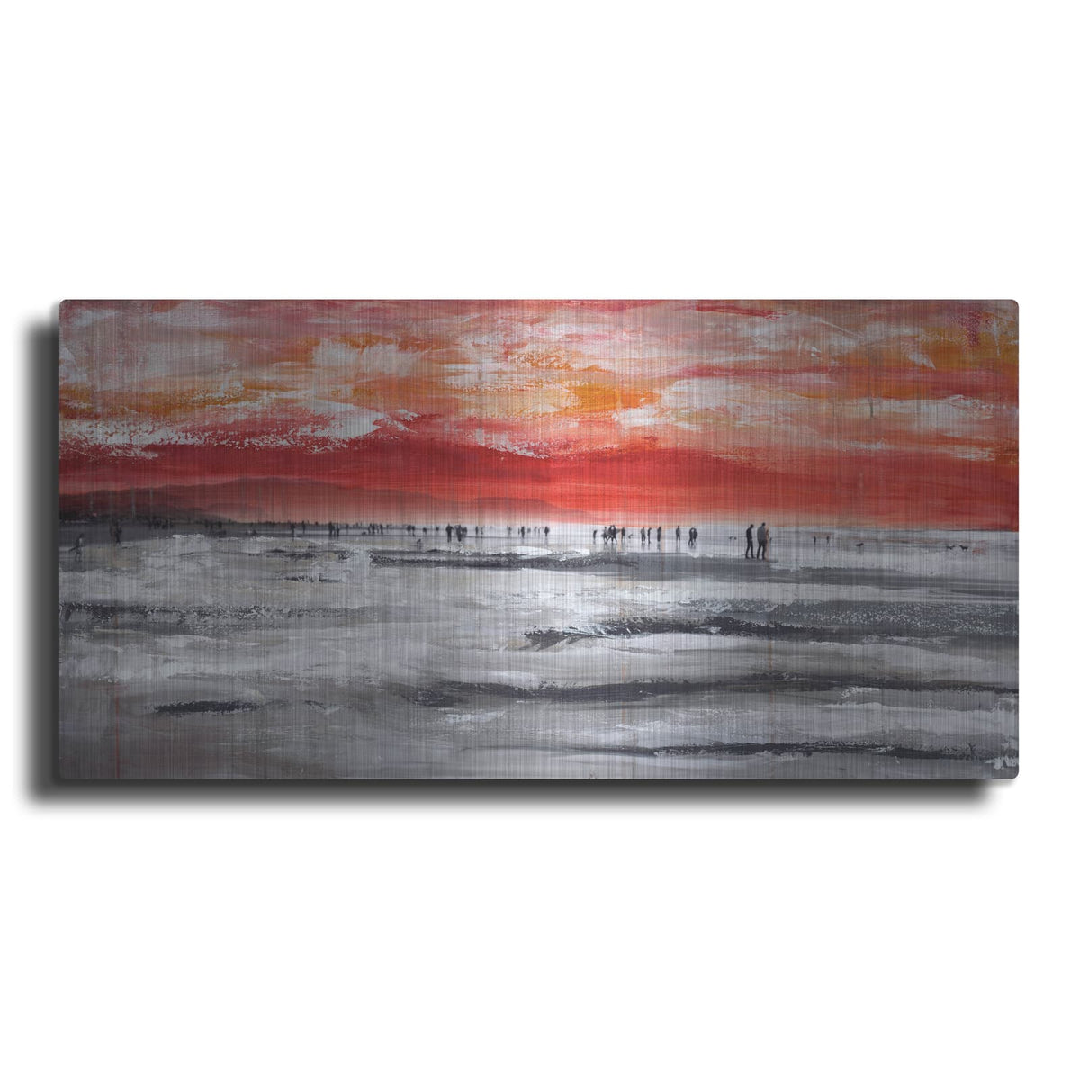 'Beach IV' by Incado – Metal Wall Art