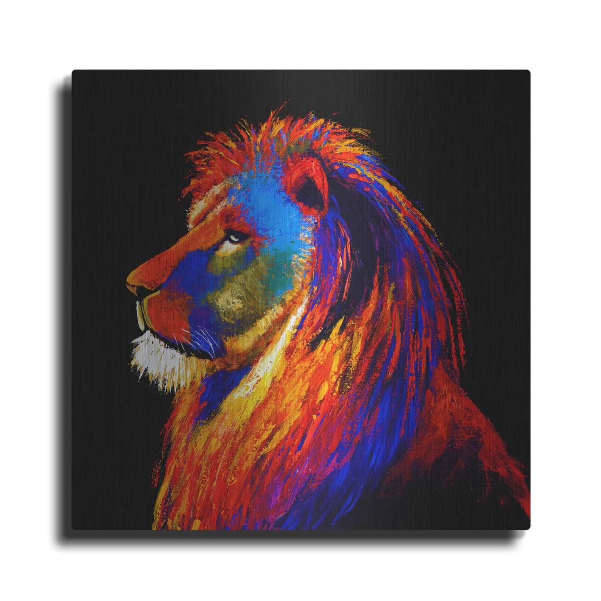 'The Lion' by Incado – Metal Wall Art