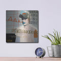 'Sider A' by Incado – Metal Wall Art, 12x12 room view