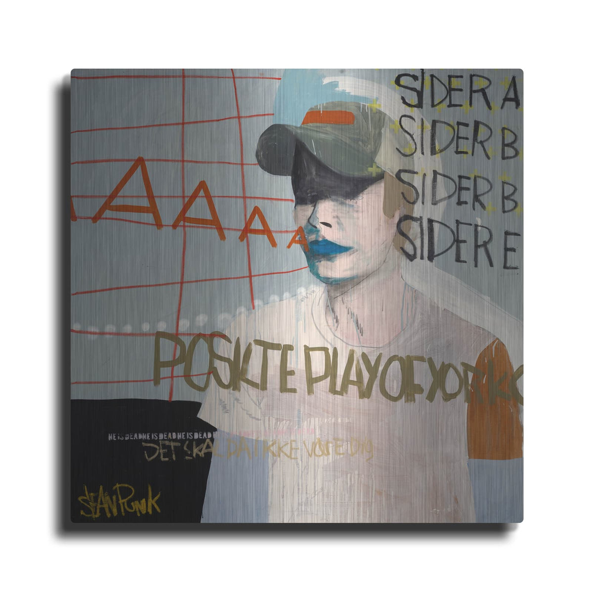'Sider A' by Incado – Metal Wall Art