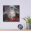 'DJ' by Incado – Metal Wall Art, 12x12 room view