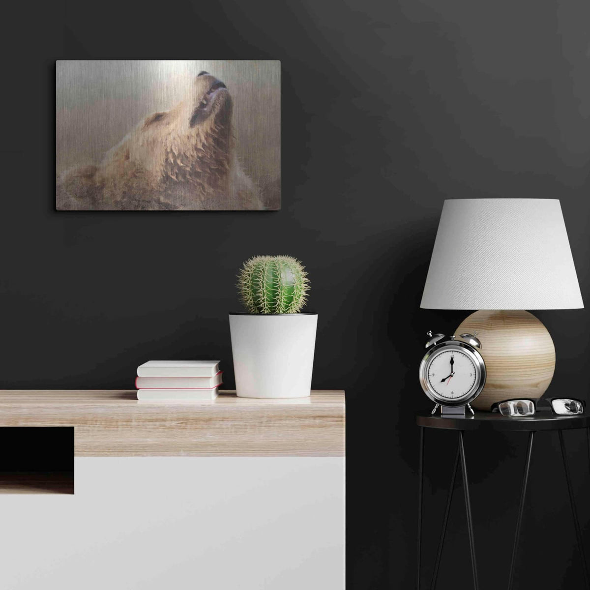 'Big Bear 1' by Karen Smith – Metal Wall Art, 24x16 room view
