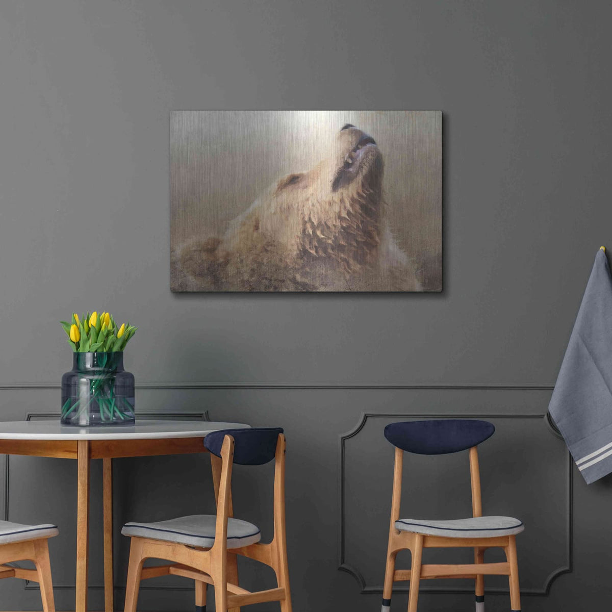 'Big Bear 1' by Karen Smith – Metal Wall Art, 36x24 room view