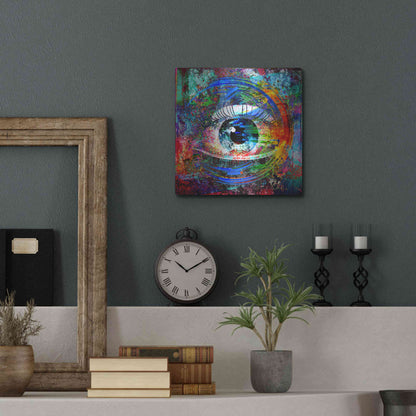 Luxe Metal Art 'Big Brother' Metal Wall Art,12x12
