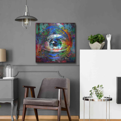 Luxe Metal Art 'Big Brother' Metal Wall Art,24x24