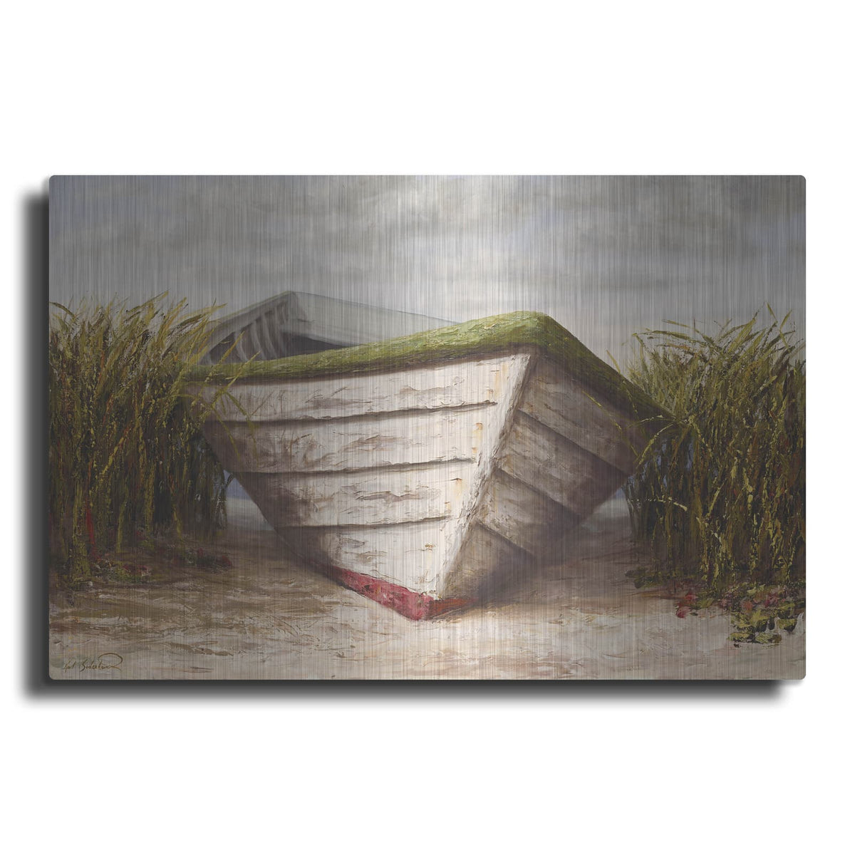 'Gloucester Skiff' by Karl Soderlund – Metal Wall Art
