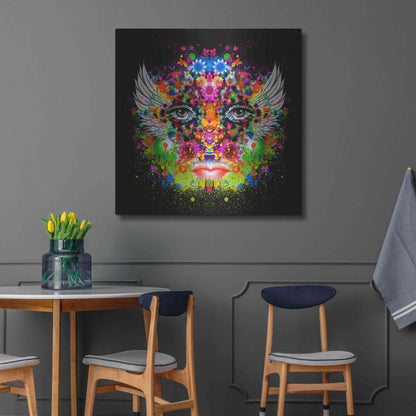 Luxe Metal Art 'Phoenix' Metal Wall Art,36x36