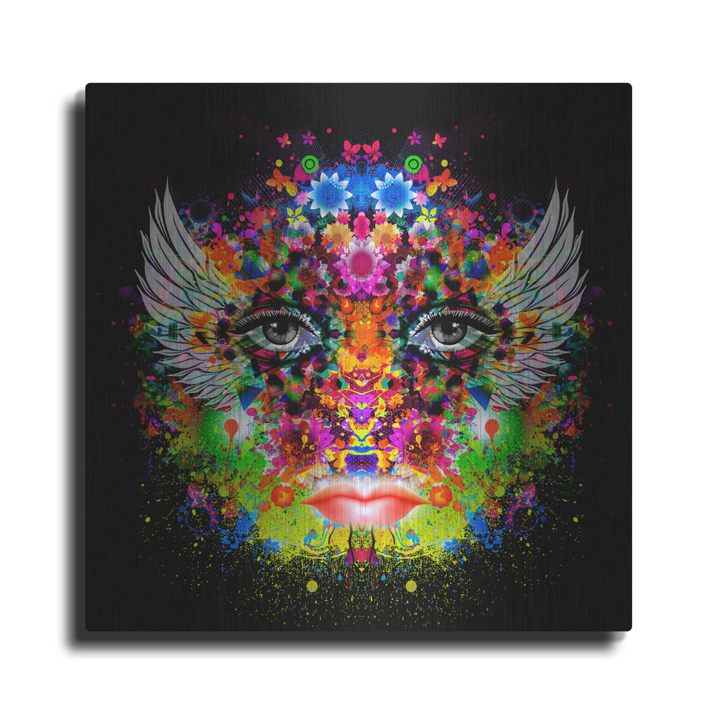 Luxe Metal Art 'Phoenix' Metal Wall Art