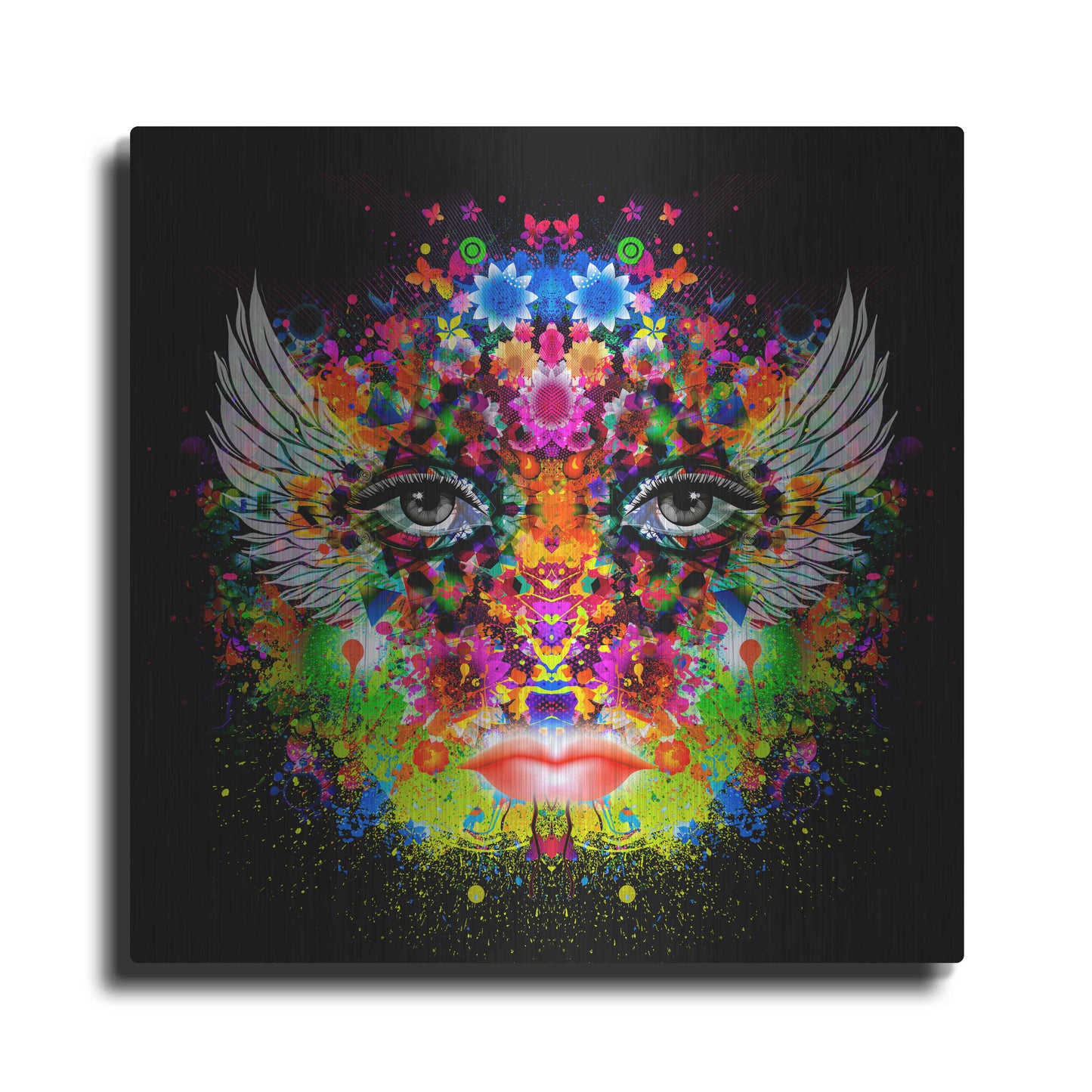 Luxe Metal Art 'Phoenix' Metal Wall Art