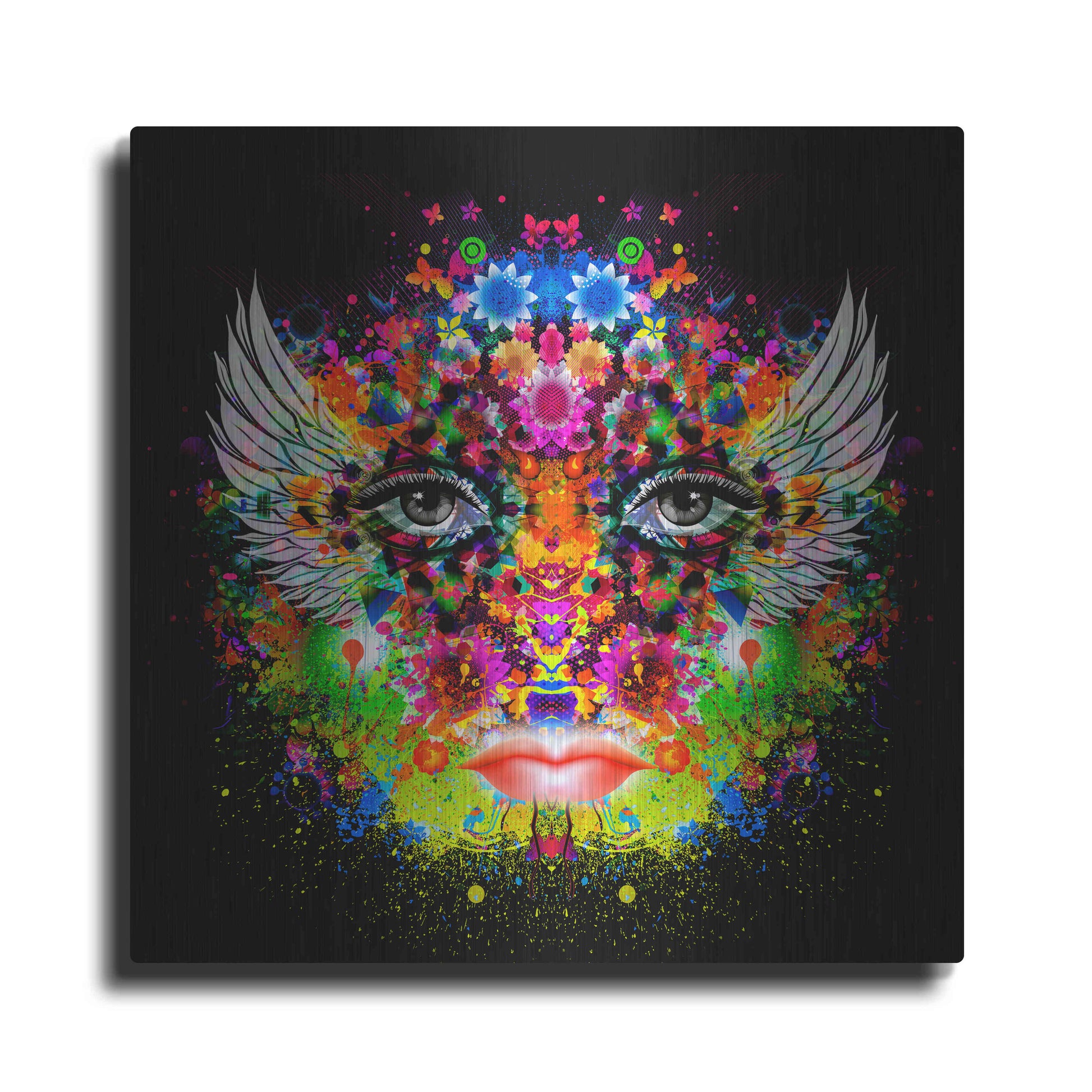 Luxe Metal Art 'Phoenix' Metal Wall Art