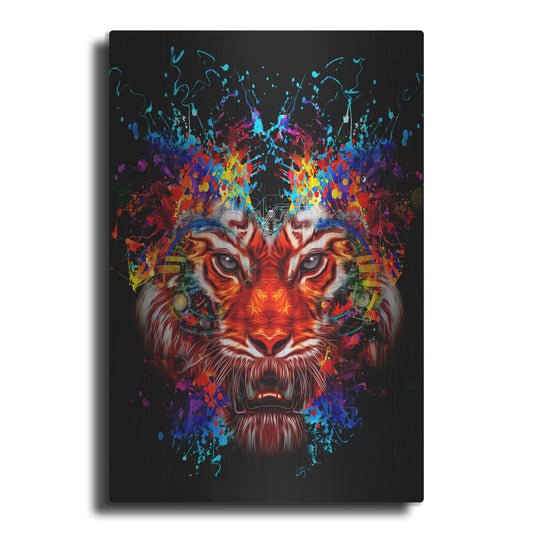 Luxe Metal Art 'Dubtiger' Metal Wall Art