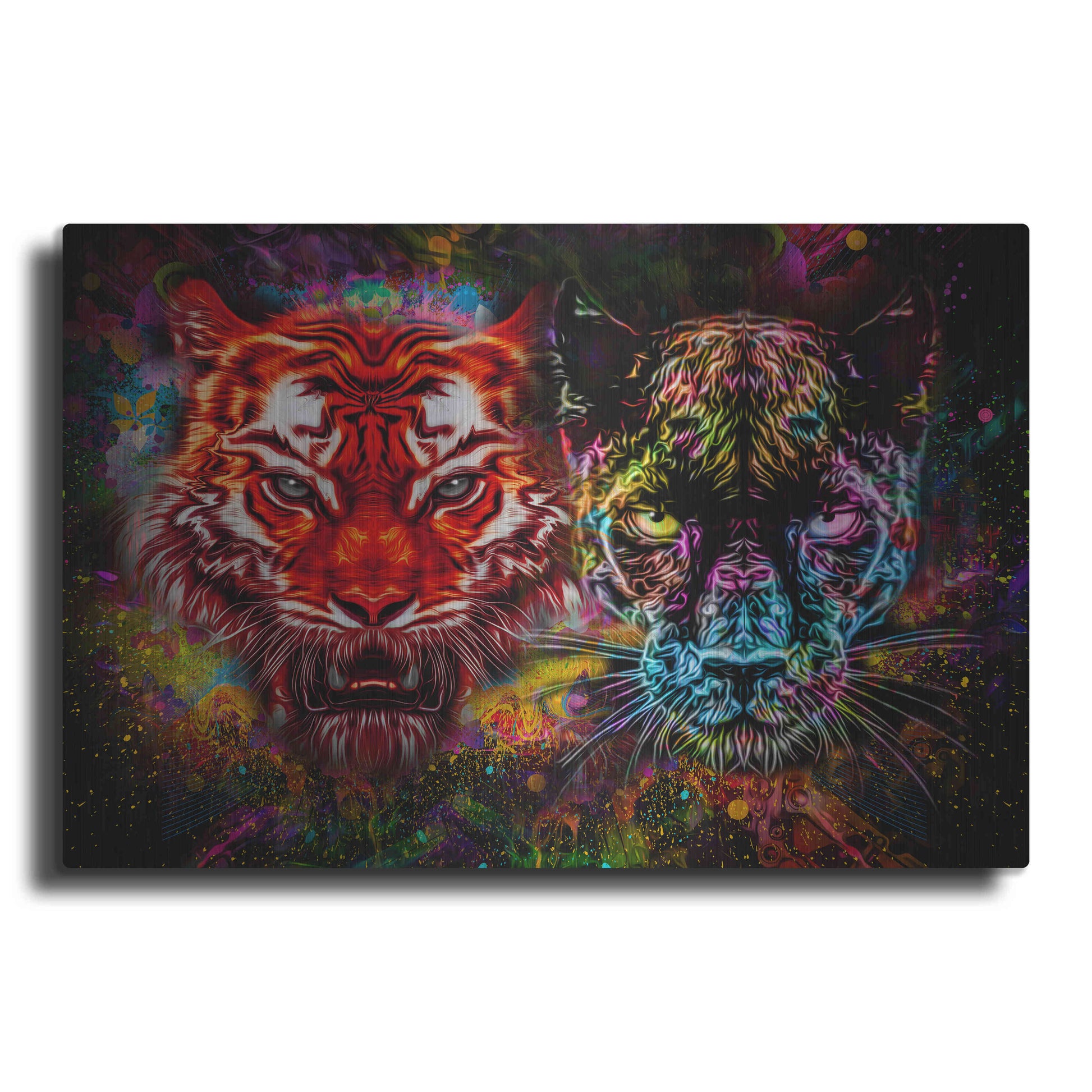 Luxe Metal Art 'Felis' Metal Wall Art
